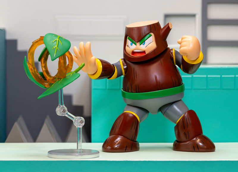 Mega Man / Bubble Man / Wood Man Action Figure 1/12 
