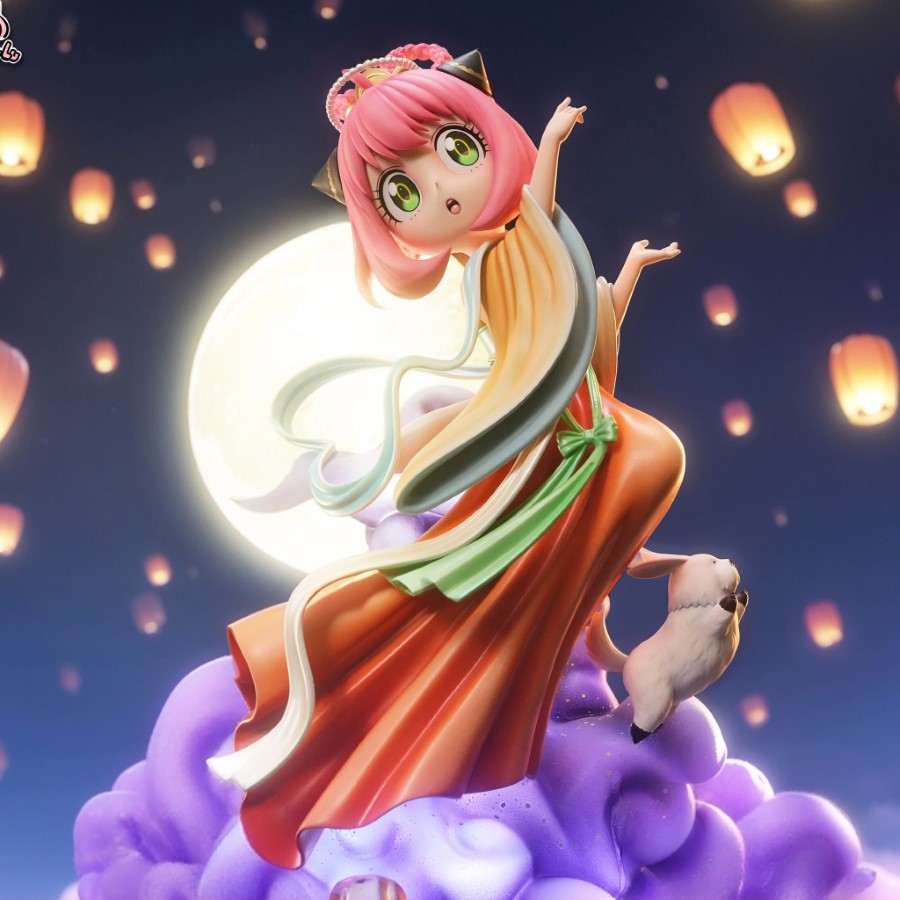 Anya Cosplaying as Chang'e - Spy x Family