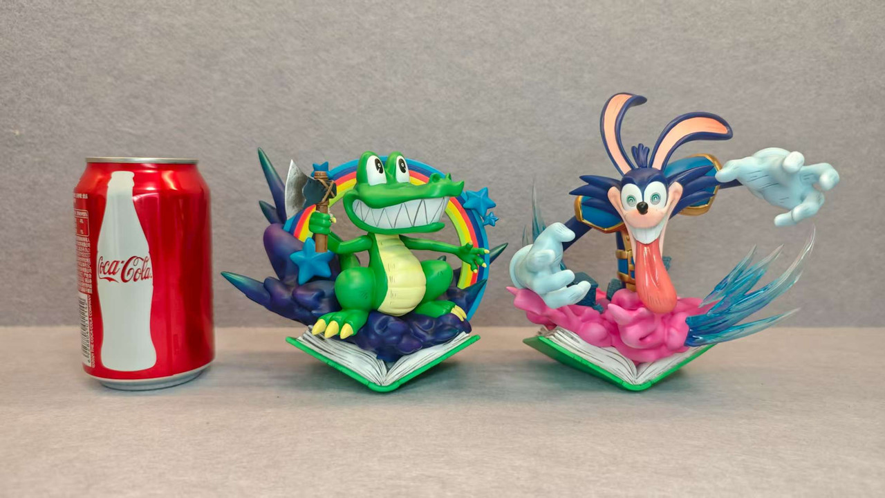 Cartoon Crocodile & Dark rabbit - Yu-Gi-Oh!