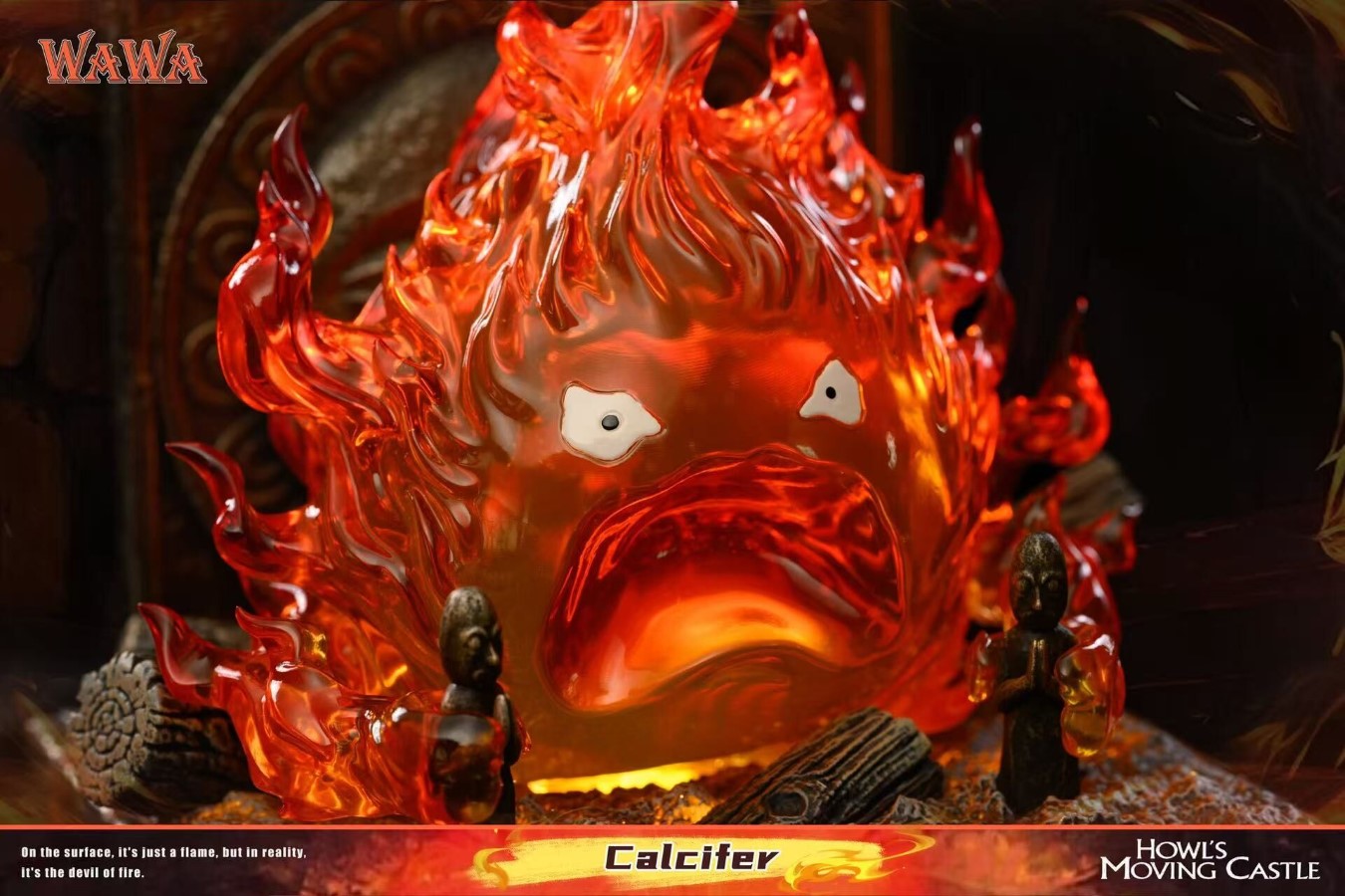 Angry Calcifer - Howl's Moving Castle