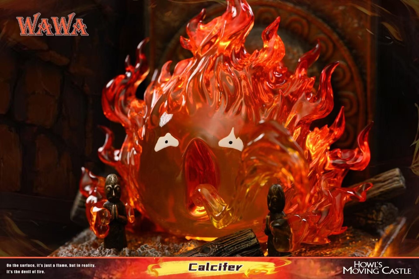 Angry Calcifer - Howl's Moving Castle
