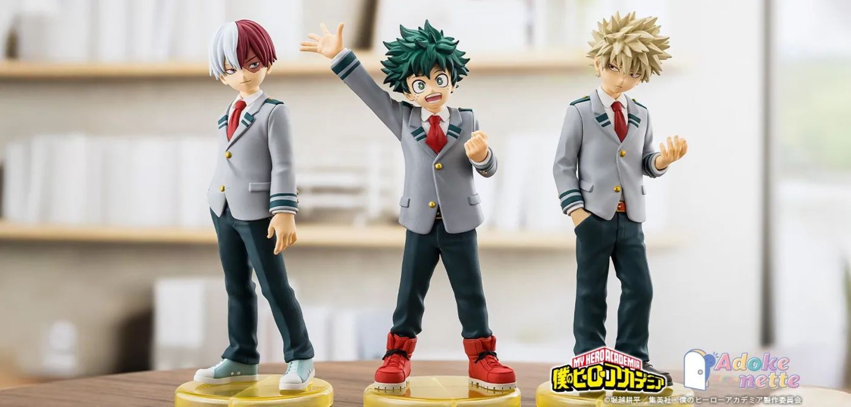 Adokenette Izuku Midoriya/Katsuki Bakugo/Shoto Todoroki