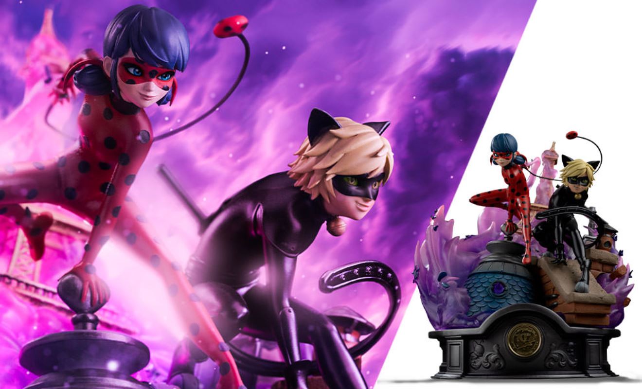 Ladybug and Cat Noir (Numbered and Signed) Deluxe