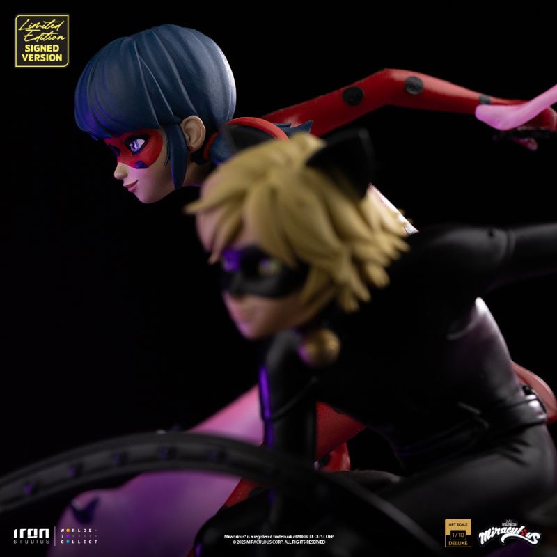 Ladybug and Cat Noir (Numbered and Signed) Deluxe
