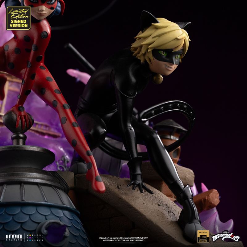 Ladybug and Cat Noir (Numbered and Signed) Deluxe