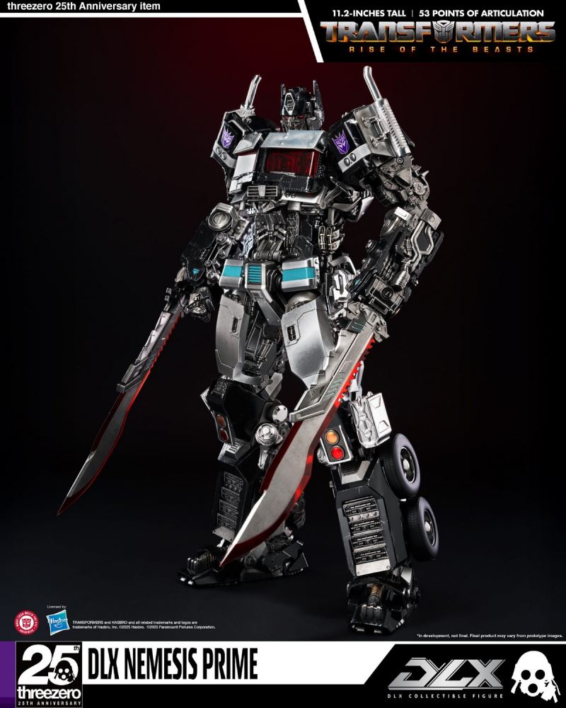 DLX Dark Optimus Prime - Transformers: Beast Wars Rising