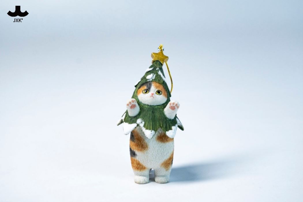 Christmas Tree Cat