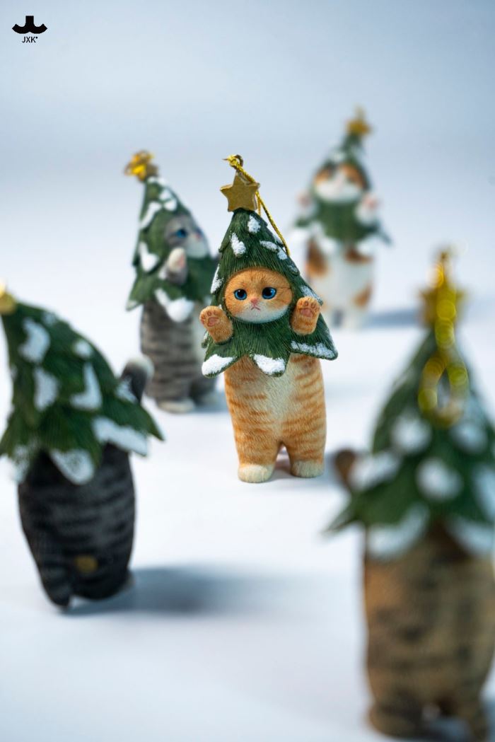 Christmas Tree Cat