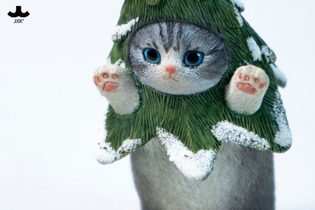 Christmas Tree Cat