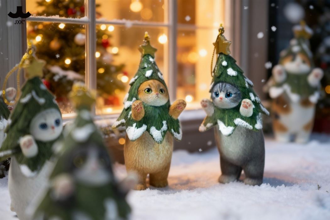 Christmas Tree Cat