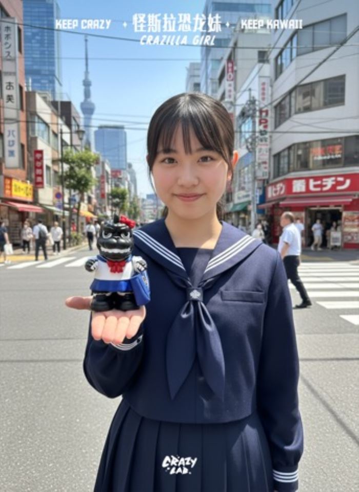 Mini Crazilla Girl