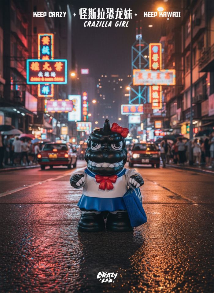 Mini Crazilla Girl