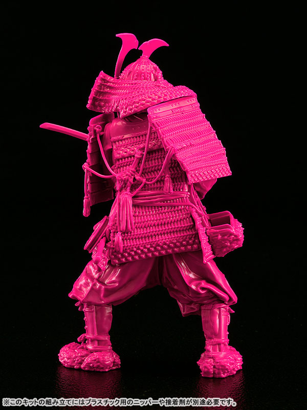 PLAMAX 1/12 Kamakura Period Armored Warrior: Pink Color Edition