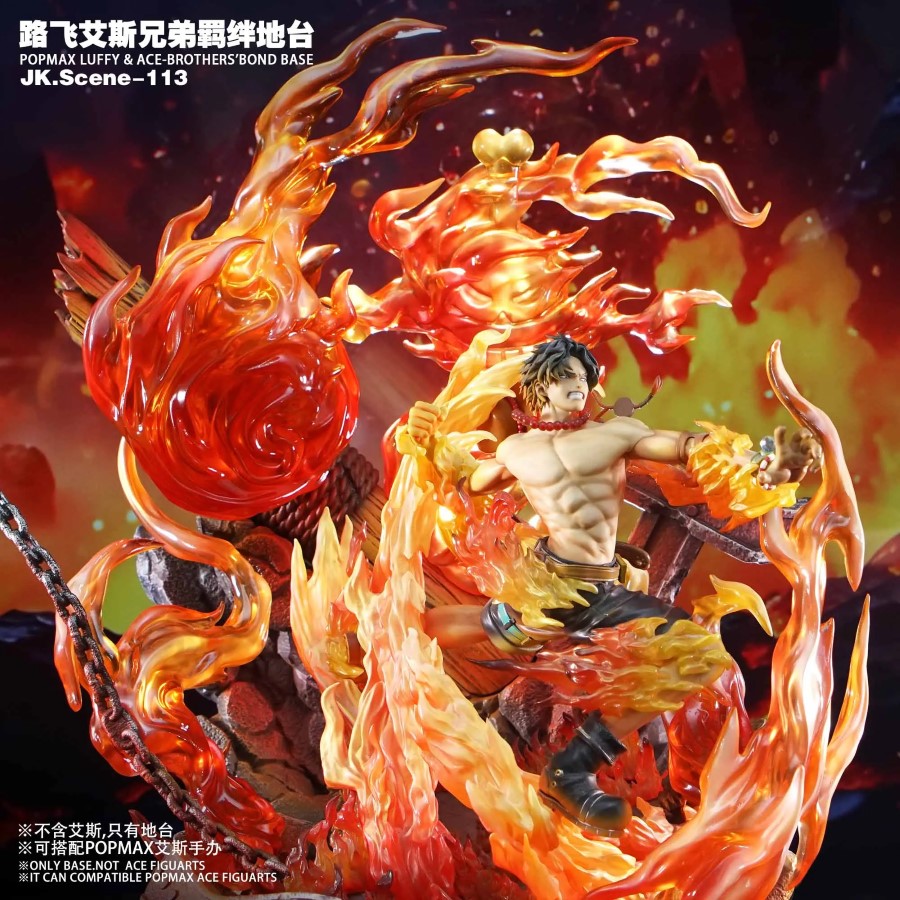 One Piece POPMAX Luffy and Ace Brothers Bond Platform