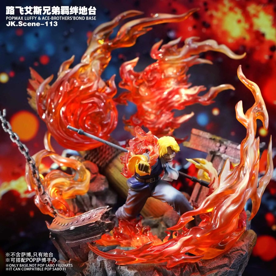 One Piece POPMAX Luffy and Ace Brothers Bond Platform