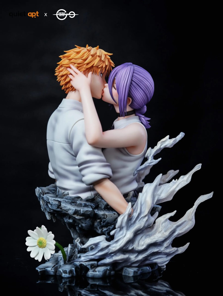 Denji kiss Reze Bust - Chainsaw Man