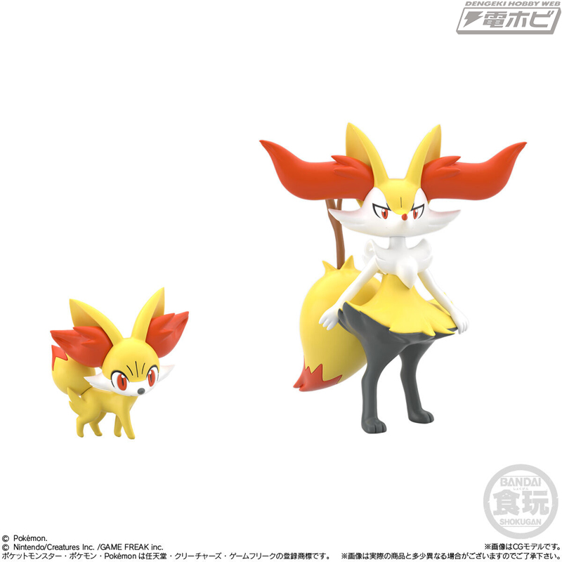 Pokemon Scale World Kalos Region Set