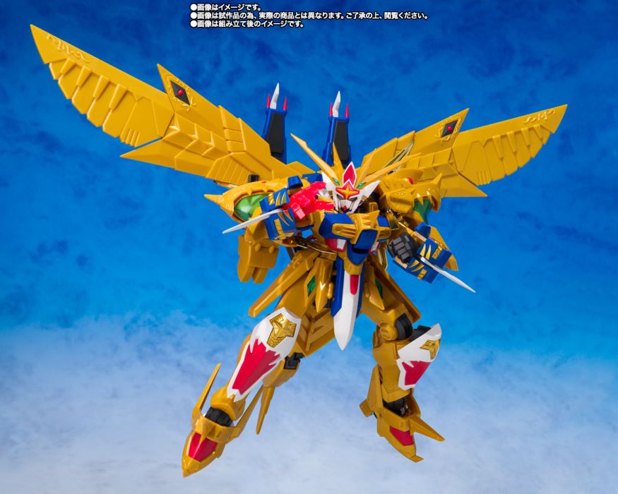 Original SD Gundam World Golden God Superior Kaiser/Sun God God Kaiser 2 Great God Compatible Set
