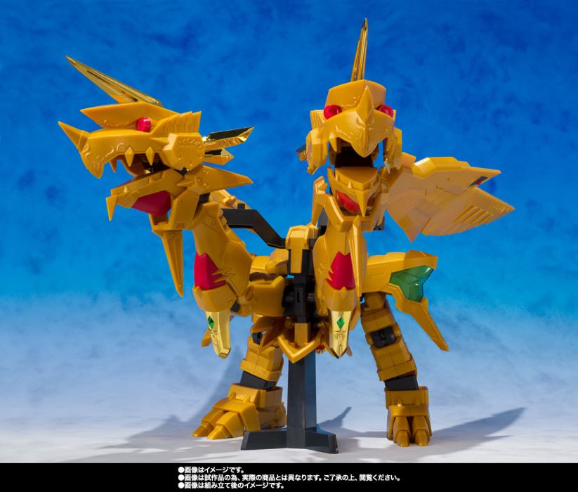 Original SD Gundam World Golden God Superior Kaiser/Sun God God Kaiser 2 Great God Compatible Set