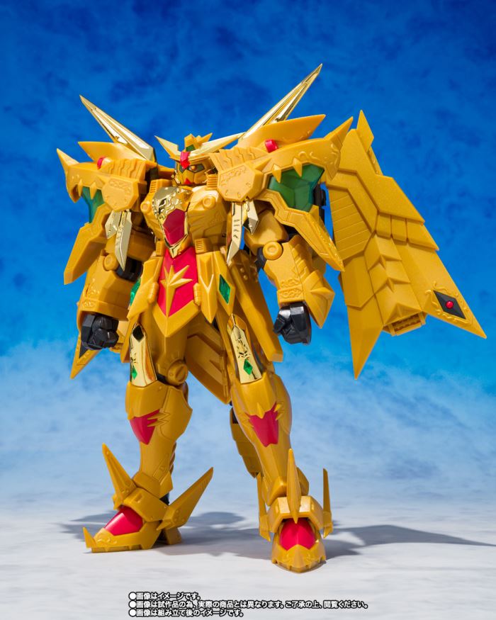 Original SD Gundam World Golden God Superior Kaiser/Sun God God Kaiser 2 Great God Compatible Set