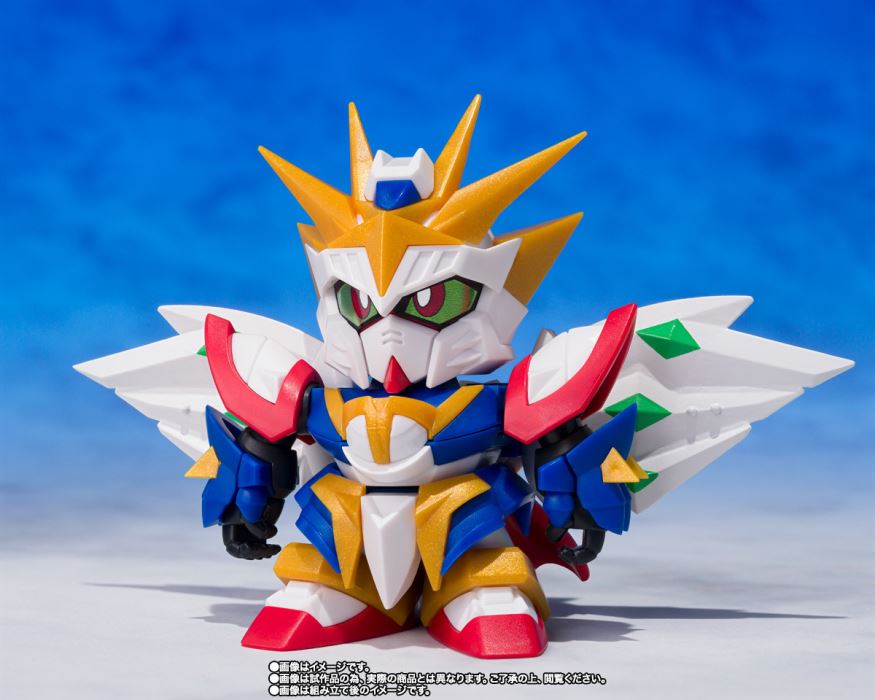 Original SD Gundam World Golden God Superior Kaiser/Sun God God Kaiser 2 Great God Compatible Set