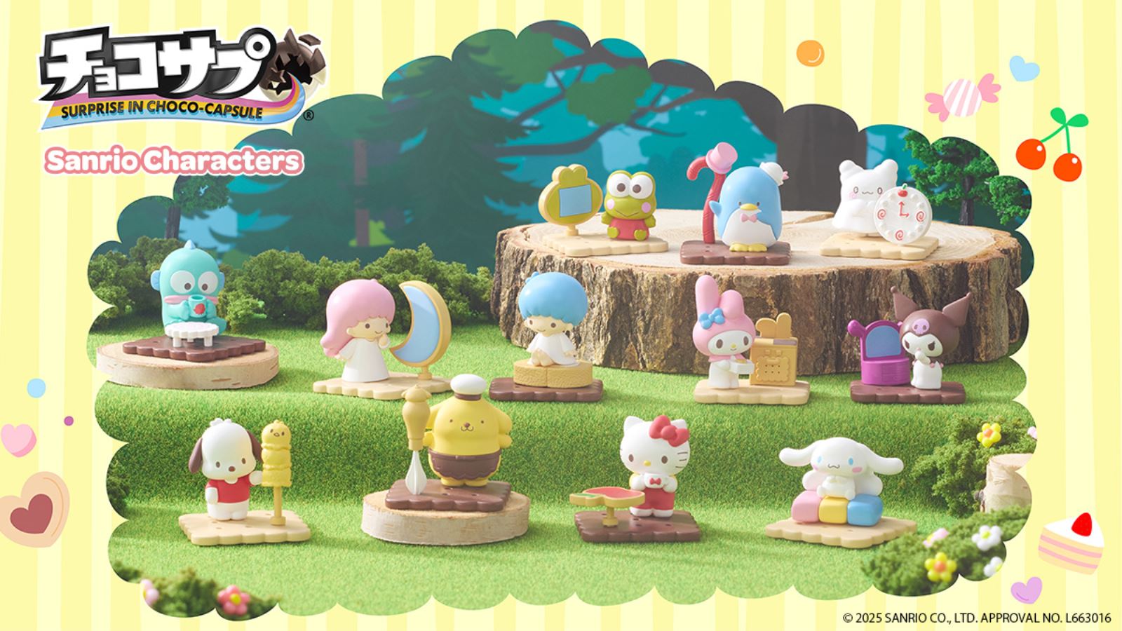 ChocoSap Sanrio Characters