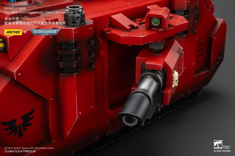 Blood Angels - Predator Tank/Arbiter/Redeemer Dreadnought/IX Legion Primarch 1/18