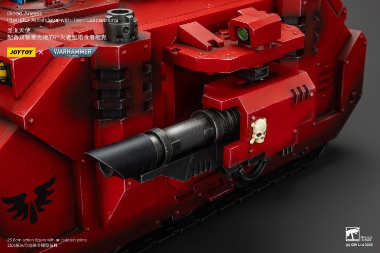 Blood Angels - Predator Tank/Arbiter/Redeemer Dreadnought/IX Legion Primarch 1/18