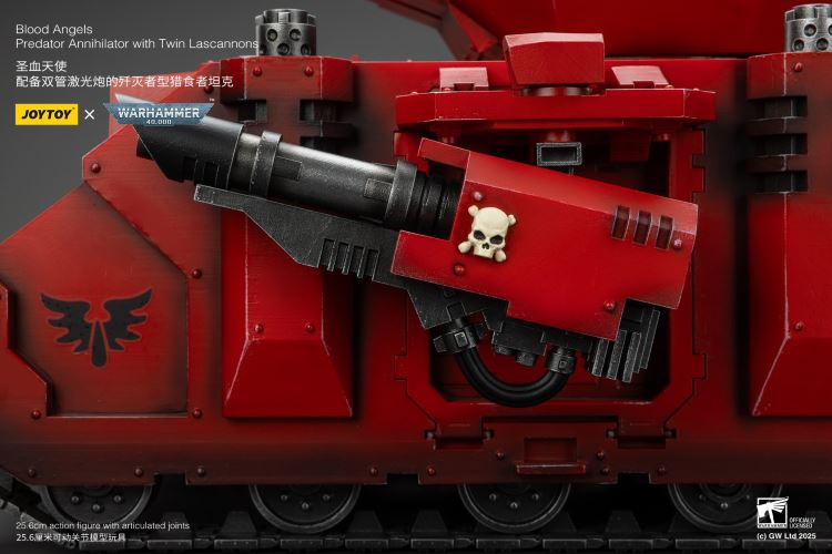 Blood Angels - Predator Tank/Arbiter/Redeemer Dreadnought/IX Legion Primarch 1/18