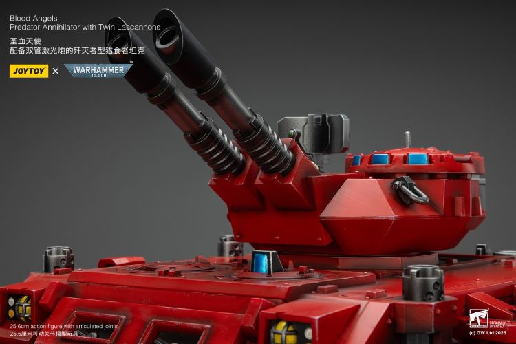 Blood Angels - Predator Tank/Arbiter/Redeemer Dreadnought/IX Legion Primarch 1/18