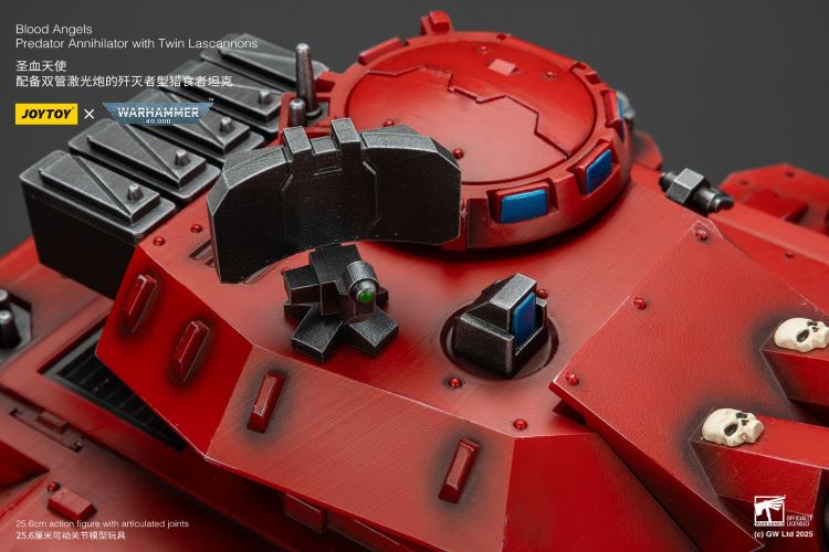 Blood Angels - Predator Tank/Arbiter/Redeemer Dreadnought/IX Legion Primarch 1/18