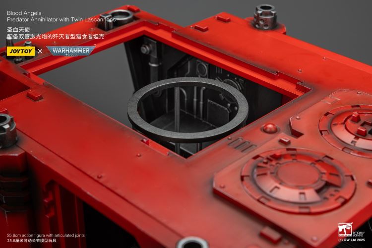 Blood Angels - Predator Tank/Arbiter/Redeemer Dreadnought/IX Legion Primarch 1/18