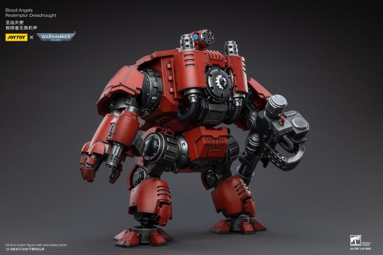 Blood Angels - Predator Tank/Arbiter/Redeemer Dreadnought/IX Legion Primarch 1/18