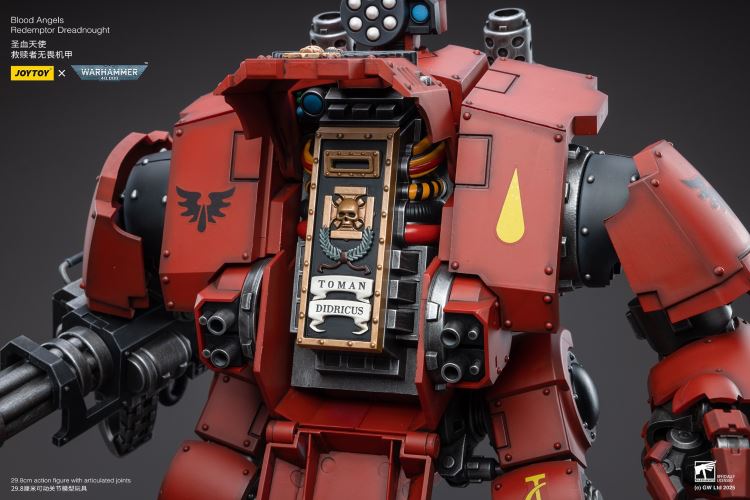 Blood Angels - Predator Tank/Arbiter/Redeemer Dreadnought/IX Legion Primarch 1/18