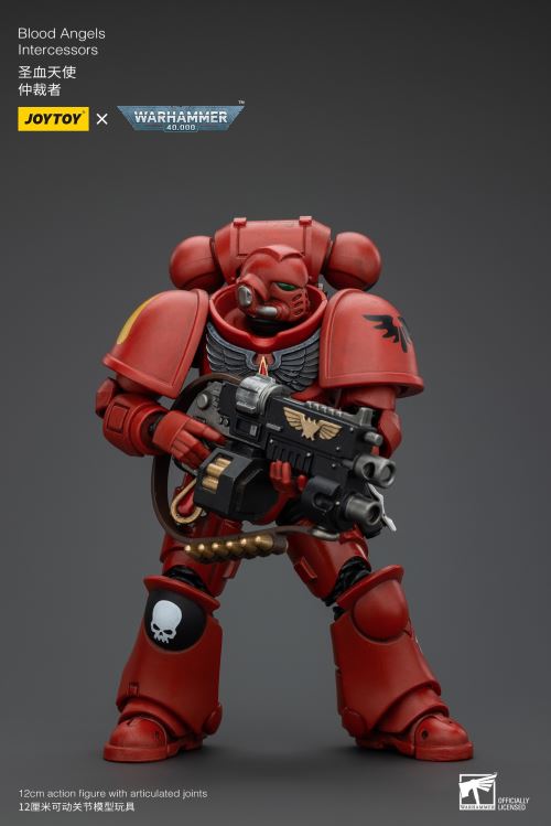 Blood Angels - Predator Tank/Arbiter/Redeemer Dreadnought/IX Legion Primarch 1/18