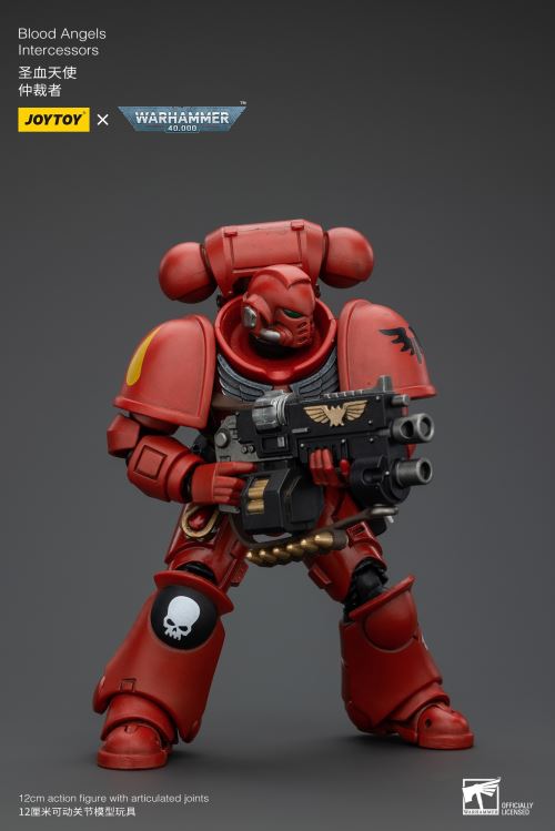 Blood Angels - Predator Tank/Arbiter/Redeemer Dreadnought/IX Legion Primarch 1/18