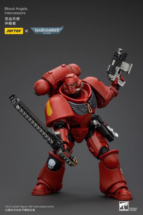 Blood Angels - Predator Tank/Arbiter/Redeemer Dreadnought/IX Legion Primarch 1/18