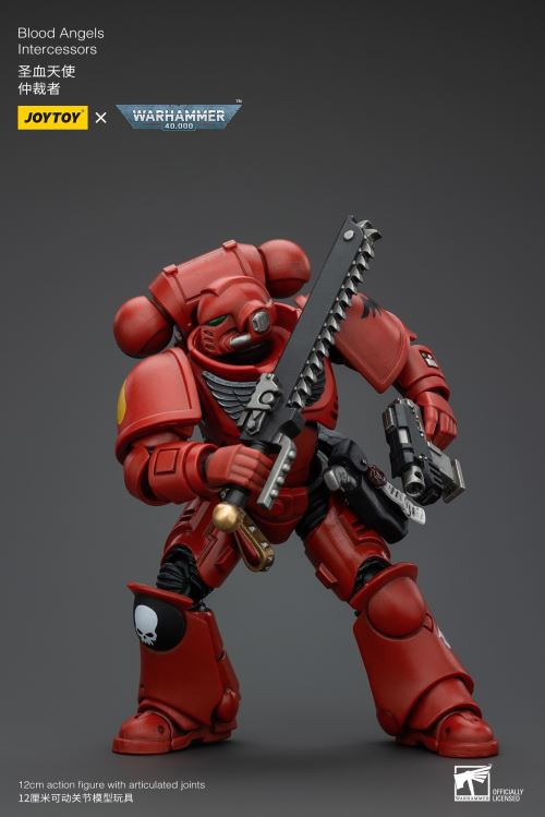 Blood Angels - Predator Tank/Arbiter/Redeemer Dreadnought/IX Legion Primarch 1/18