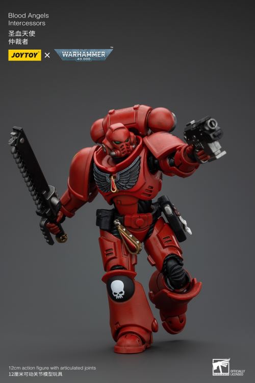 Blood Angels - Predator Tank/Arbiter/Redeemer Dreadnought/IX Legion Primarch 1/18