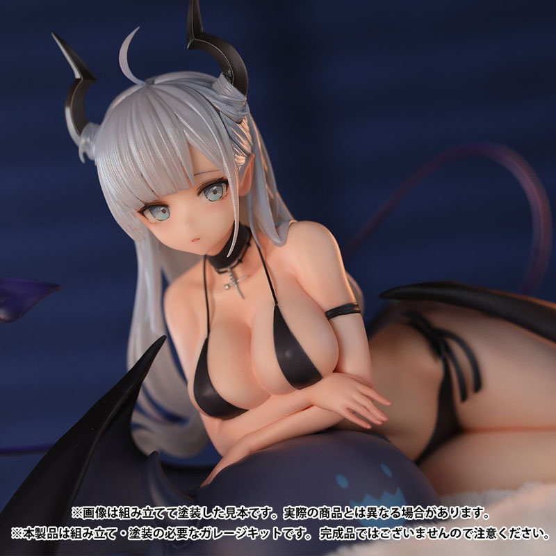 Illustrator original Thea-chan unpainted and unassembled resin kit