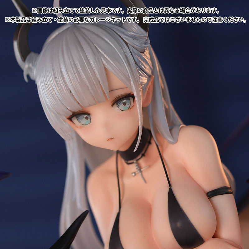 Illustrator original Thea-chan unpainted and unassembled resin kit