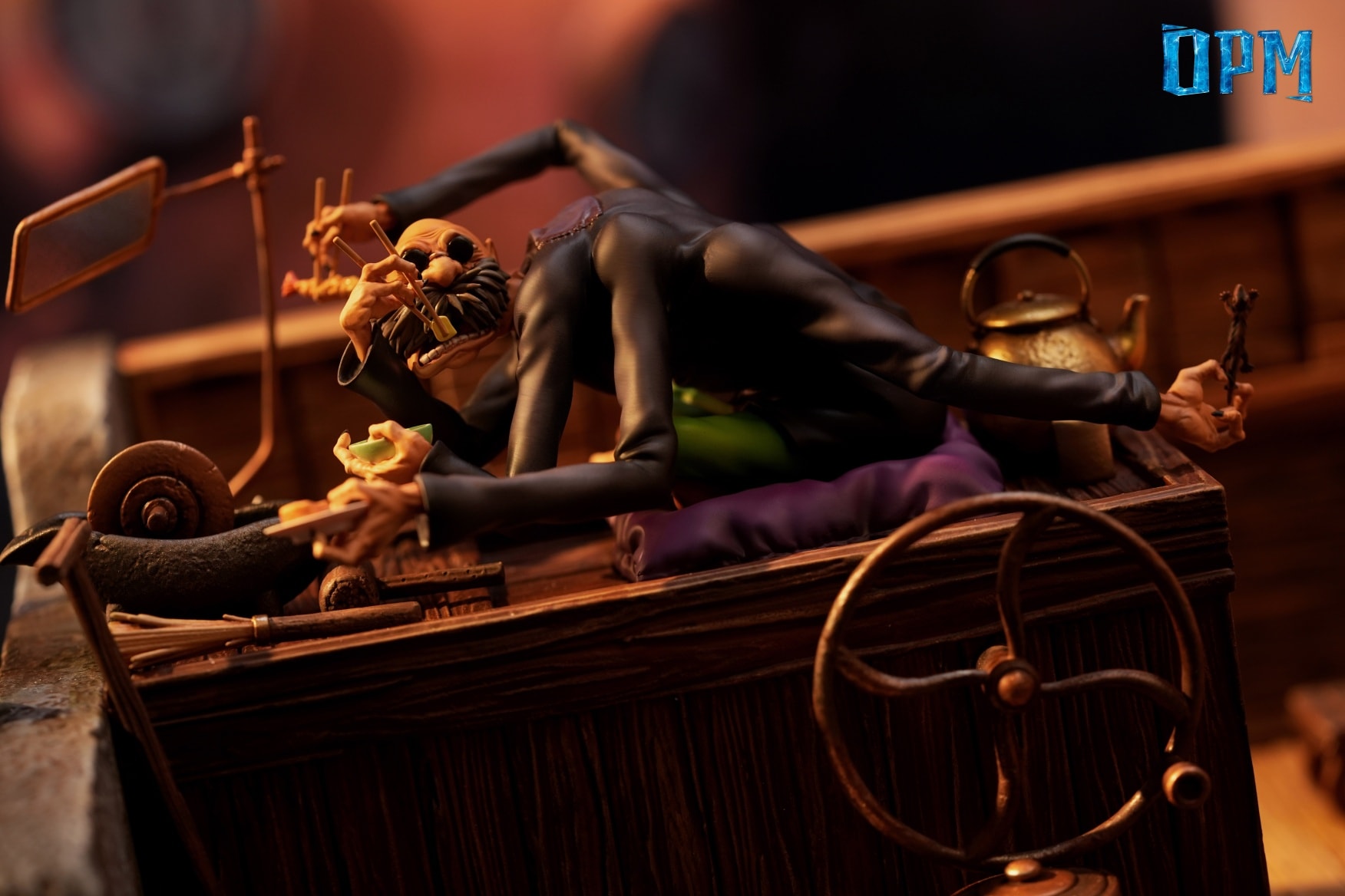 Hayao Miyazaki Desktop Scene Series 012 Kamaji - Spirited Away