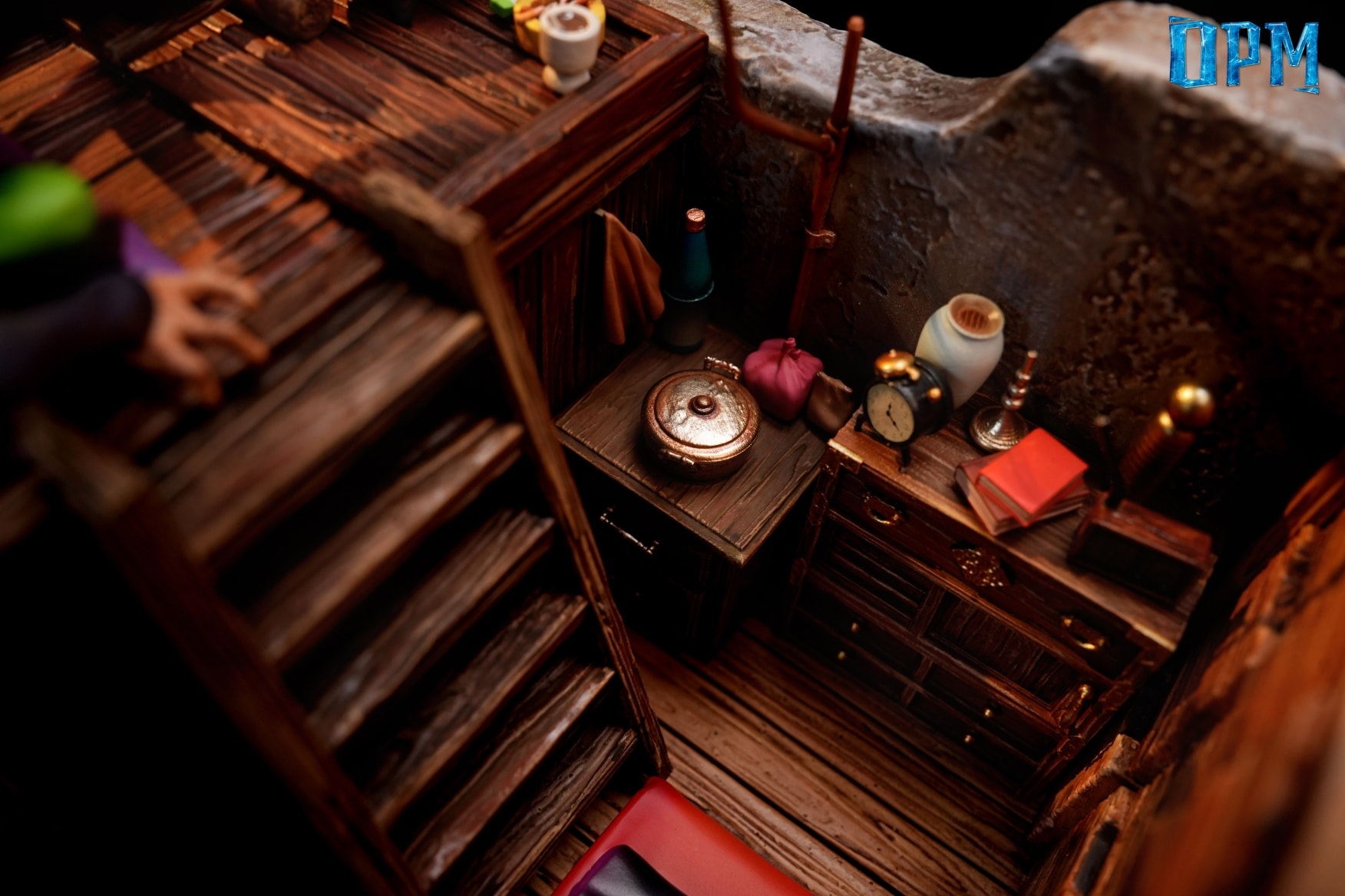 Hayao Miyazaki Desktop Scene Series 012 Kamaji - Spirited Away