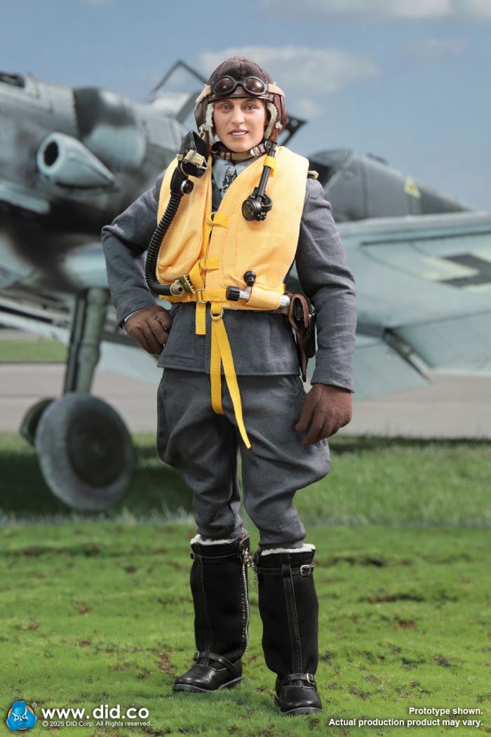 WWII German Ace Pilot Erich Hartmann 1/6