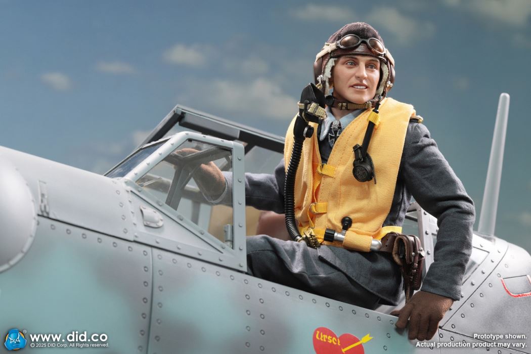 WWII German Ace Pilot Erich Hartmann 1/6
