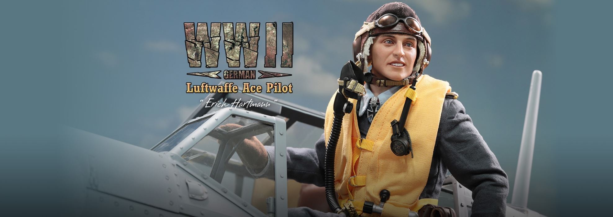 WWII German Ace Pilot Erich Hartmann 1/6