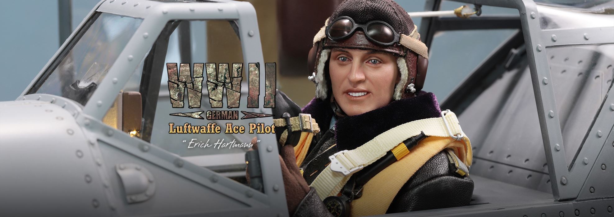 WWII German Ace Pilot Erich Hartmann 1/6