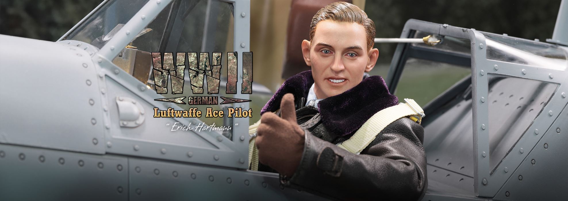 WWII German Ace Pilot Erich Hartmann 1/6