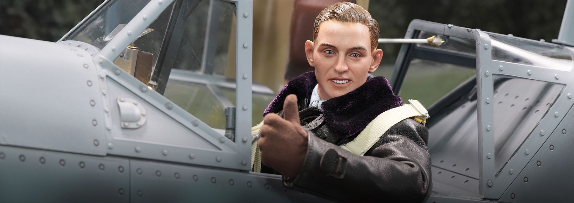 WWII German Ace Pilot Erich Hartmann 1/6
