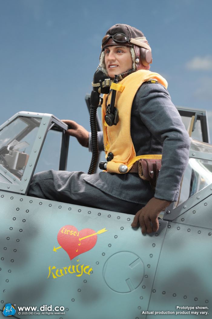 WWII German Ace Pilot Erich Hartmann 1/6